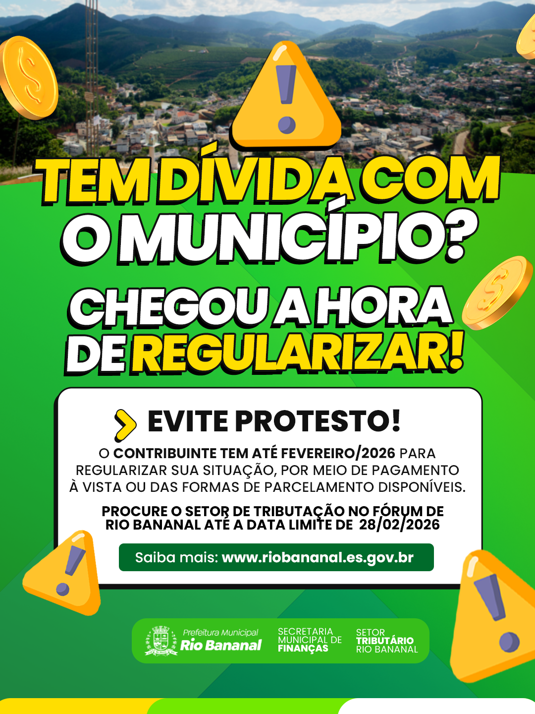 DIVIDA COM O MUNICÍPIO