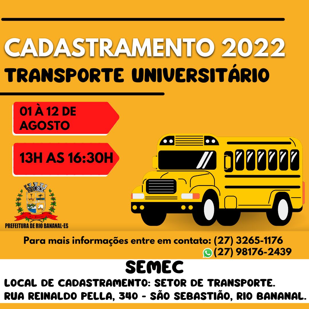 IMAGEM TRANSPORTE UNIVERSITÁRIO - PRORROGAÇÃO - 05.08.2022